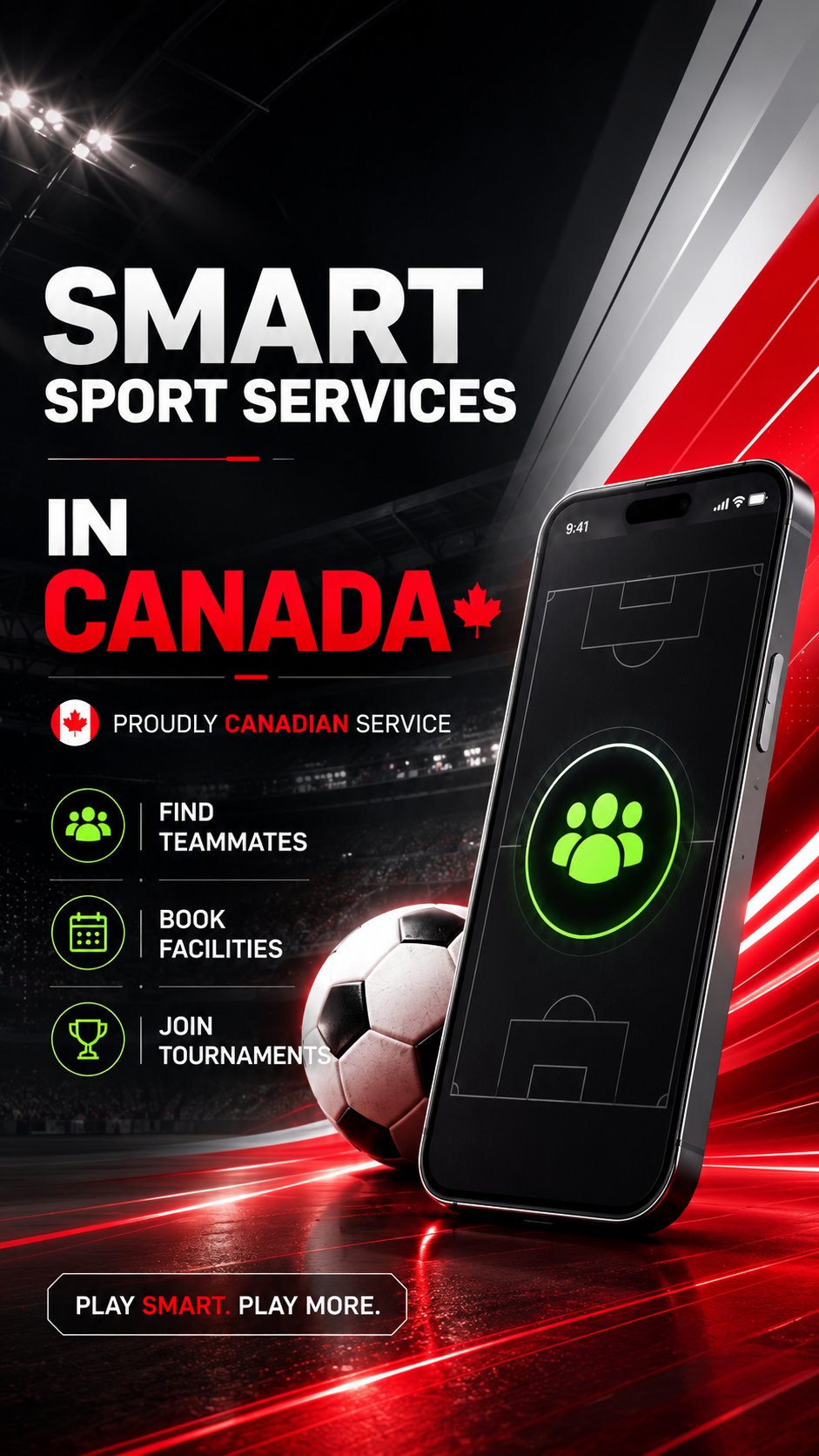Advertisement for ancaster tennis (indoor)